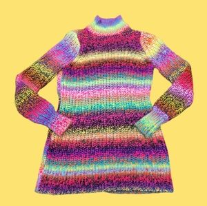 Multicolor Striped Women's Sweater